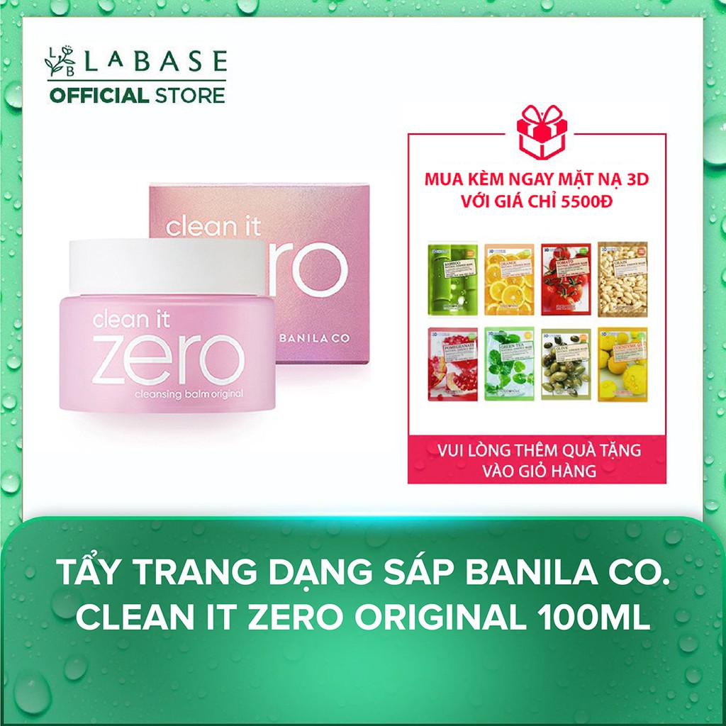 Tẩy trang dạng sáp Banila Co. Clean It Zero Original 100ml