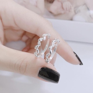 Nhẫn nữ Bạc ta giá rẻ , dày dặn , sáng bóng , tặng hộp đựng