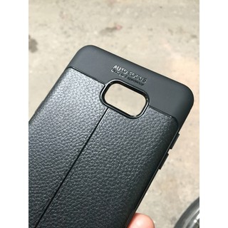 ốp chống sốc vân da cho samsung C9 pro