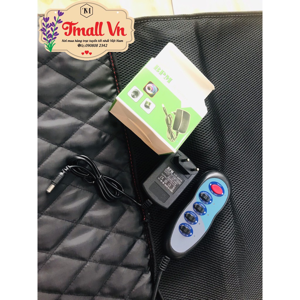 Nệm massage toàn thân 9 BI hàng công ty bảo hành 12 tháng - Đệm massage toàn thân 9 bi