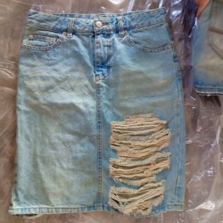 Chân váy jeans