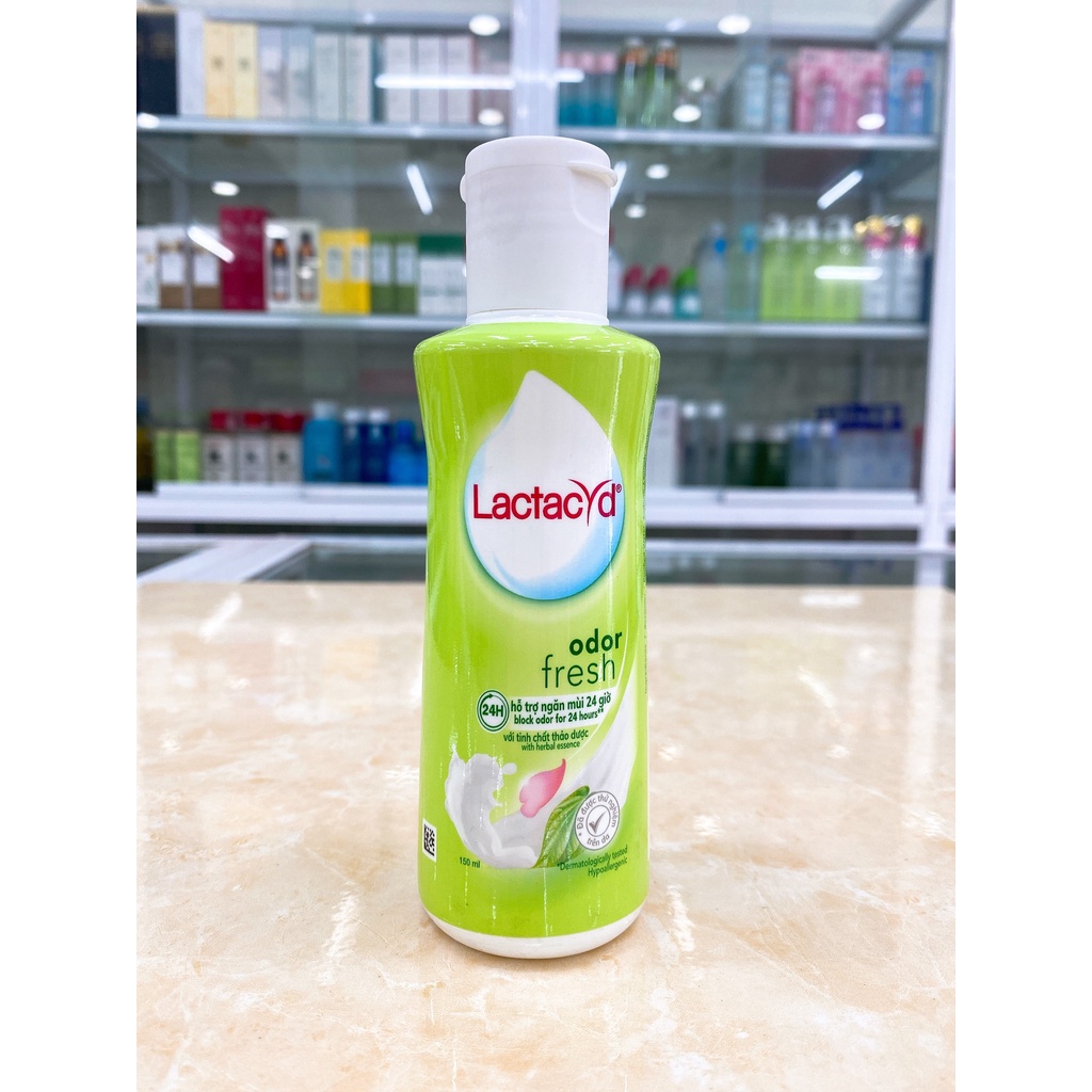 Dung Dịch Vệ Sinh Phụ Nữ Lactacyd Ngăn Mùi 24H 250ml - 150ml Odor Fresh