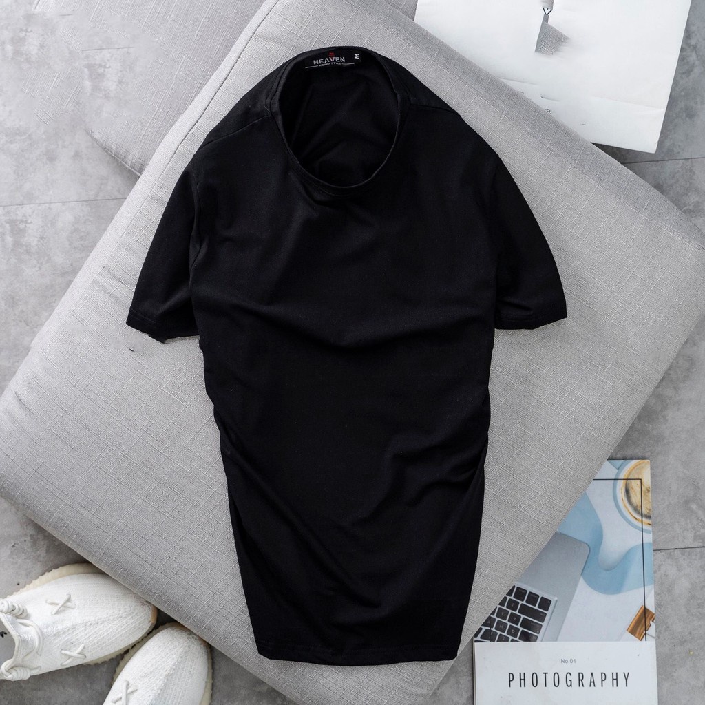 Áo thun unisex POCA áo phông trơn chất cotton freesize ( FCT0 ) - sp 25