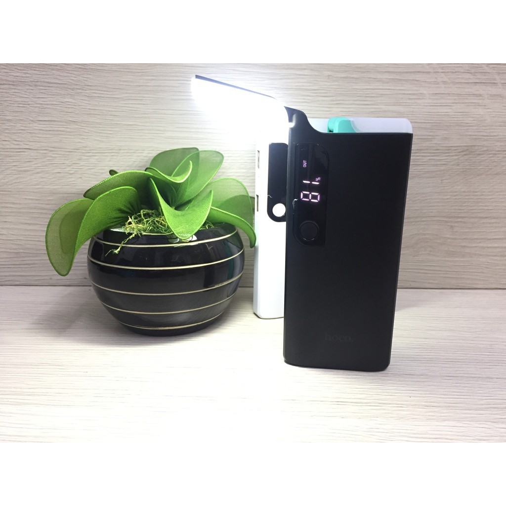 SẠC DỰ PHÒNG ip ANROID HOCO B27 TÍCH HỢP ĐÈN CHIẾU SÁNG