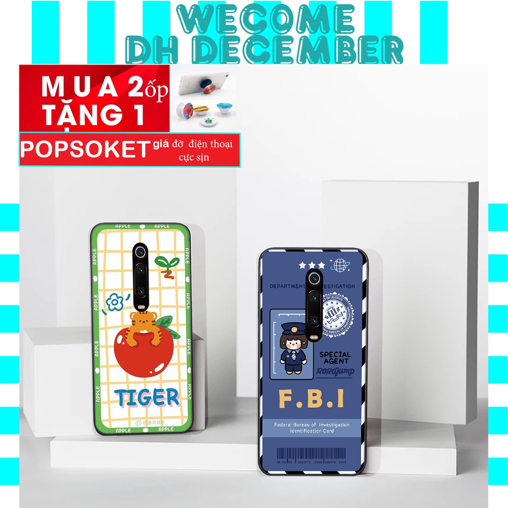 Ốp lưng Xiaomi REDMI K20/ K20 PRO / MI 9T / MI 9T PRO  in hình 3D gấu mới nhất - sang - chảnh - ĐẸP- BỀN