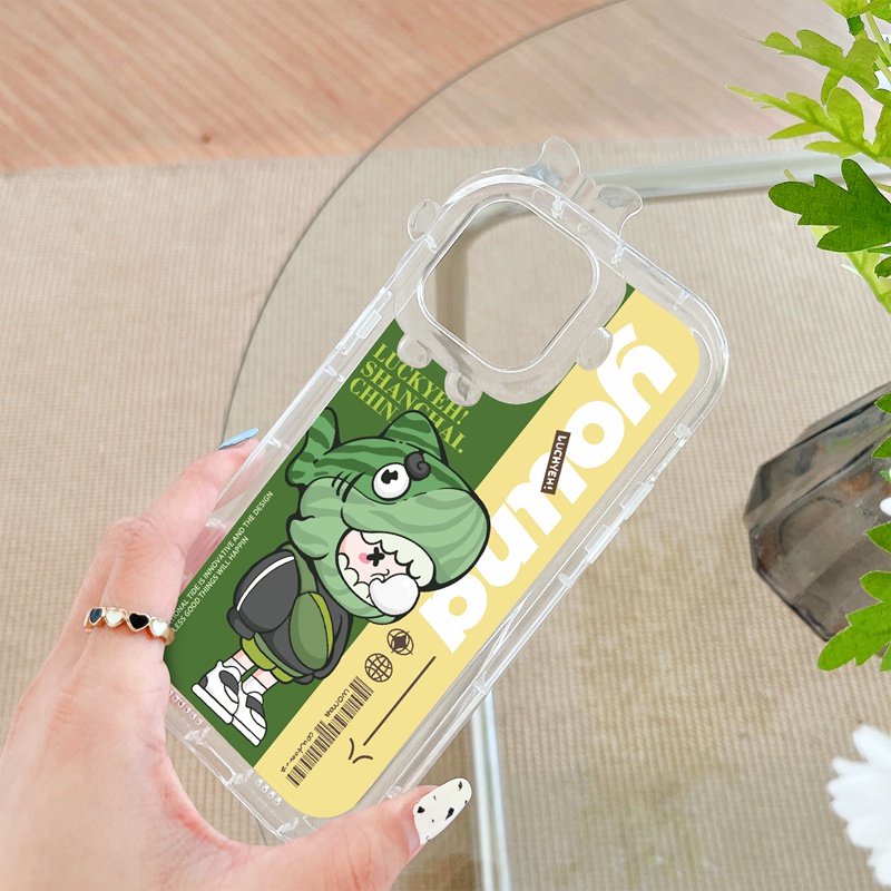 Suntaiho Ốp lưng iphone 14 pro Ốp Điện Thoại Mềm Trong Suốt In Hình Cô Gái Dễ Thương Cho iPhone 14 11 Pro 7 Plus 8 Plus 11 12 13 Pro max XS XR XS max