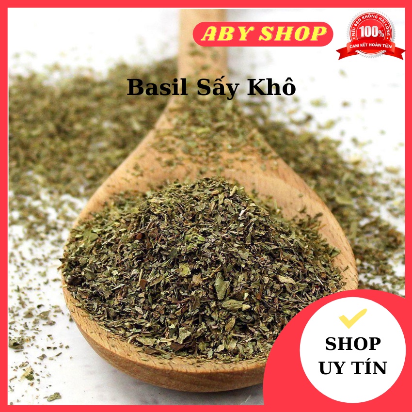 Basil khô nghiền ⚡ CHẤT LƯỢNG CAO ⚡ basil húng quế khô nghiền dùng để chế biến thực phẩm