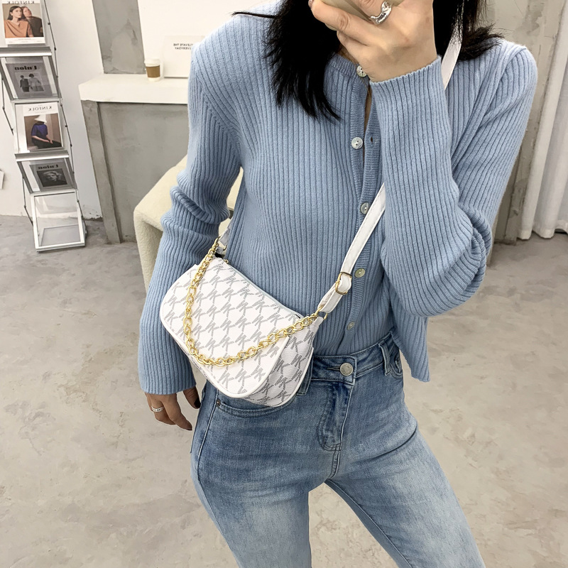 Túi Đeo Vai Kiểu Dây Mắt Xích Sang Trọng Quý Phái Cho Các Bạn Gái