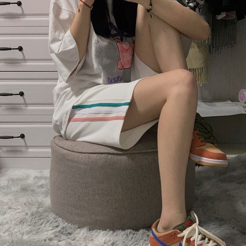 Quần Đùi Sọc Viền Hot Trend- Quần Short Lửng Chất Đẹp Form Unisex