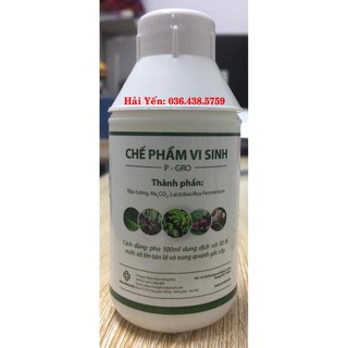 Chế phẩm sinh học P-Gro cho Hoa lan và cây trồng
