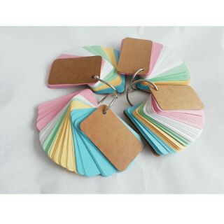 Flashcard mix 5 màu