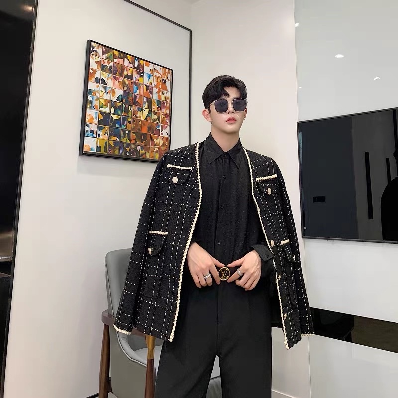 ÁO KHOÁC DẠ TWEED PHONG CÁCH TRẺ TRUNG CHO NAM |TAHISHOP|
