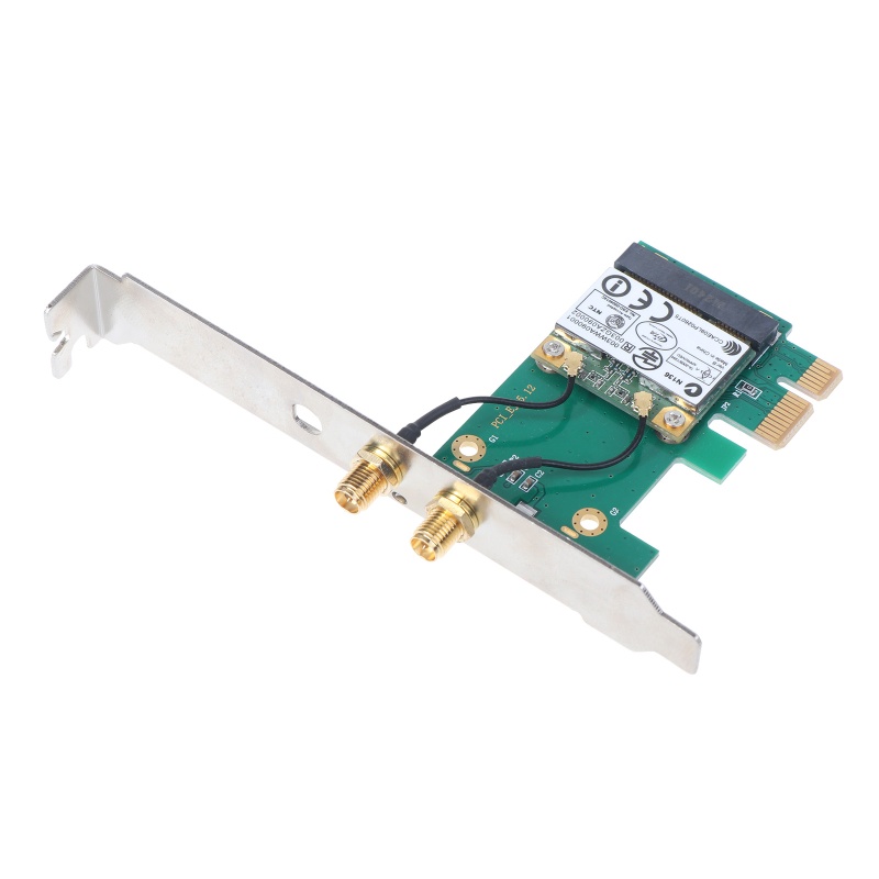 Thẻ Wifi Không Dây AR9287 PCI 300M Kèm Anten Đôi Chuyên Dụng
