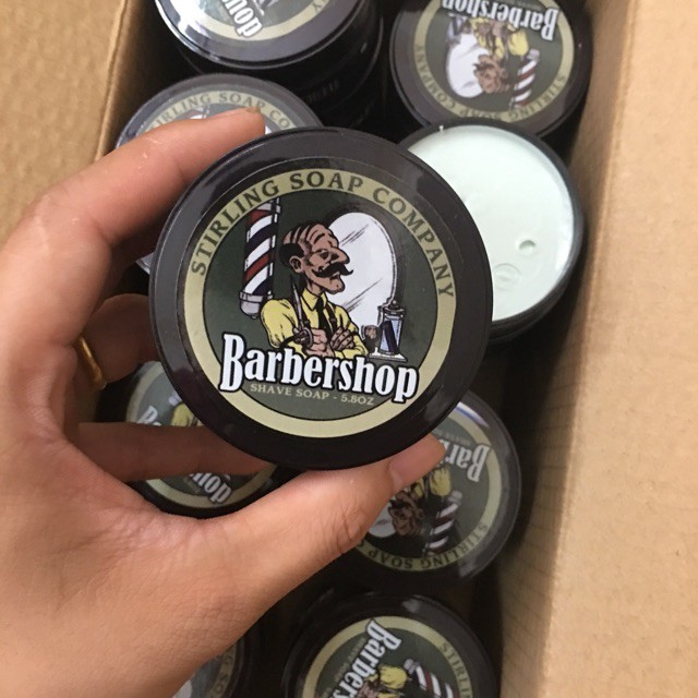 Sáp Vuốt Tóc BarberShop Shave Soap 80gr Tạo Kiểu, Giữ Nếp, Không Gây Bết Dính - HT260