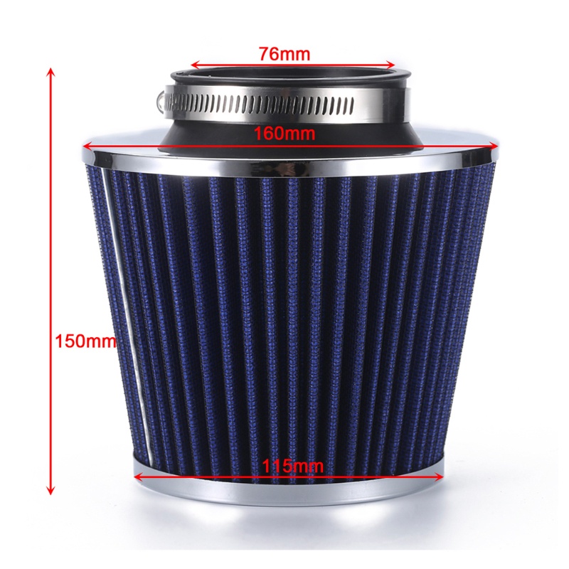 Bộ Ống Dẫn Khí 76mm 3 Inch Cho Xe Hơi Xe Tải