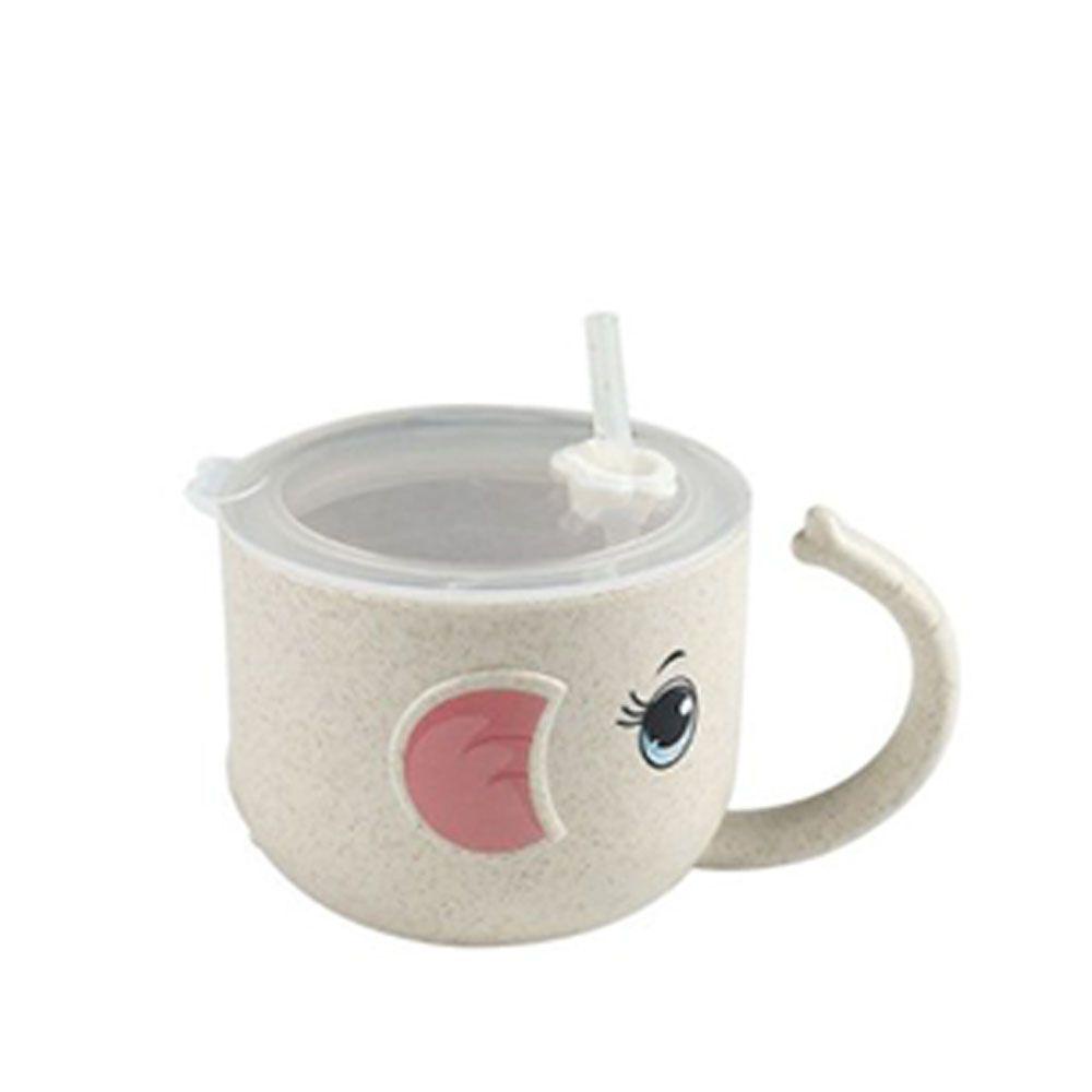 Daphs Bình Nước Có Ống Hút Thiết Kế Dễ Thương Cho Bé