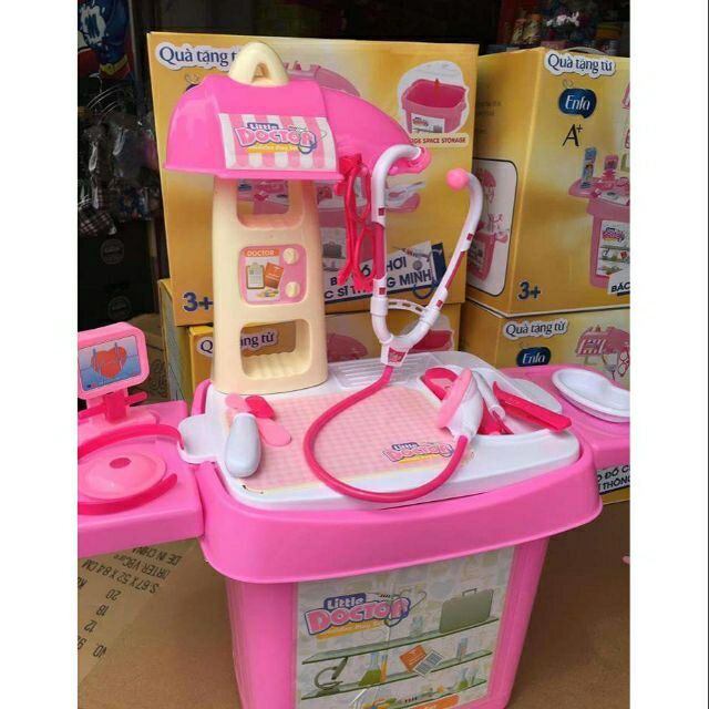 Bộ đồ chơi bác sĩ cho bé hkm enfa