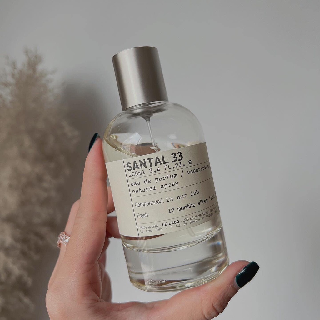 nước hoa LE LABO SANTAL 33 100ml, Nước hoa unisex dễ sử dụng ( có 33,19,29) FULL BOX