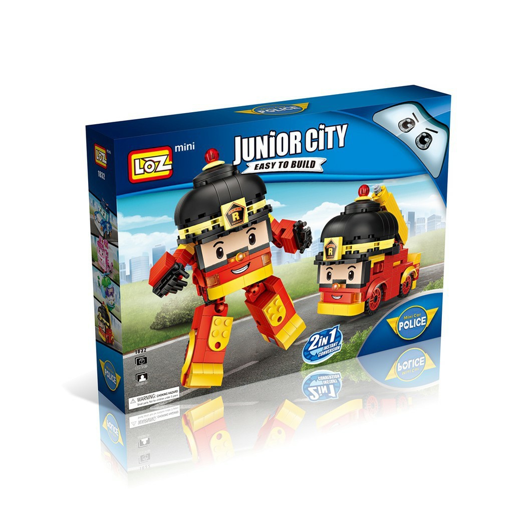 Đội bay siêu đẳng hãng LOZ - Đồ chơi xếp hình lego mini