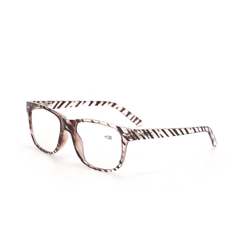 Kính Đọc Sách Màu Nâu + 1.0 ~ + 4.0 In Họa Tiết Độc Đáo Thời Trang Cho Nam MXMUSTY