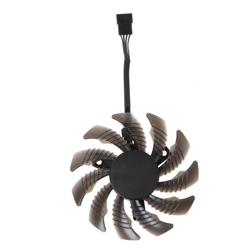 1/3 Quạt làm mát Utake 75mm T128010SU 4Pin cho Card màn hình Gigabyte AORUS GTX 1060 1070 1080 G1 GTX 1070Ti 1080Ti 960