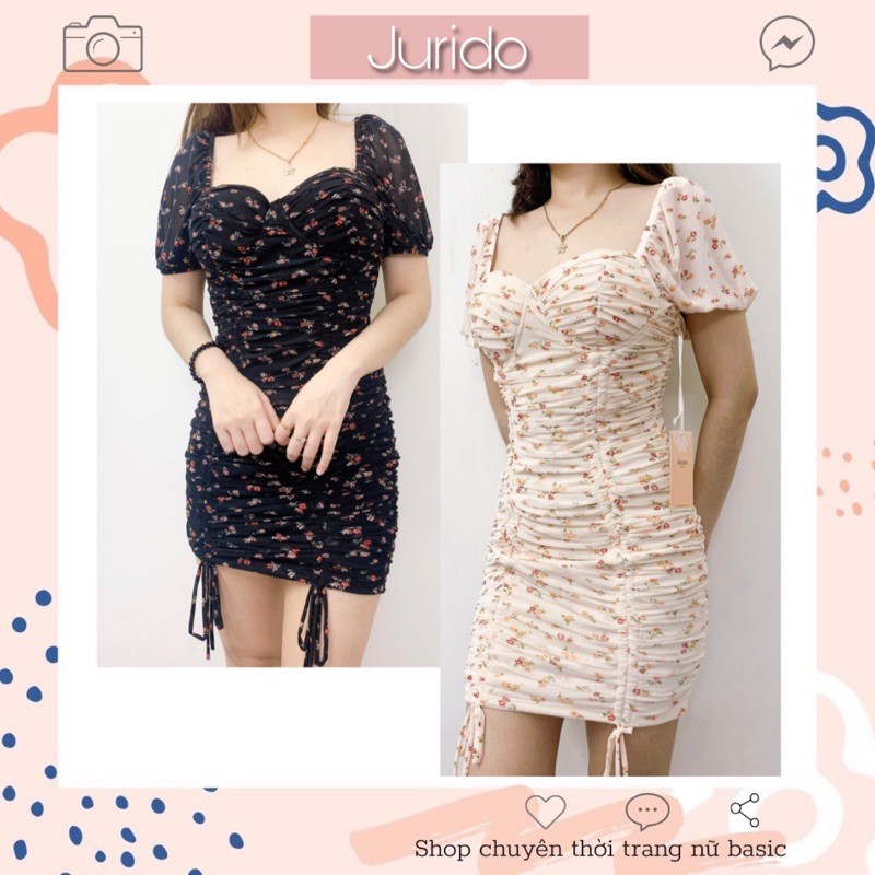 Đầm ôm body ren hoa dư xịn Blashe