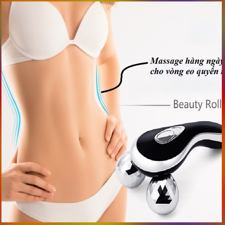 CON LĂN MASSAGE MẶT VÀ TẠO CẰM Vline 3D AL - 307