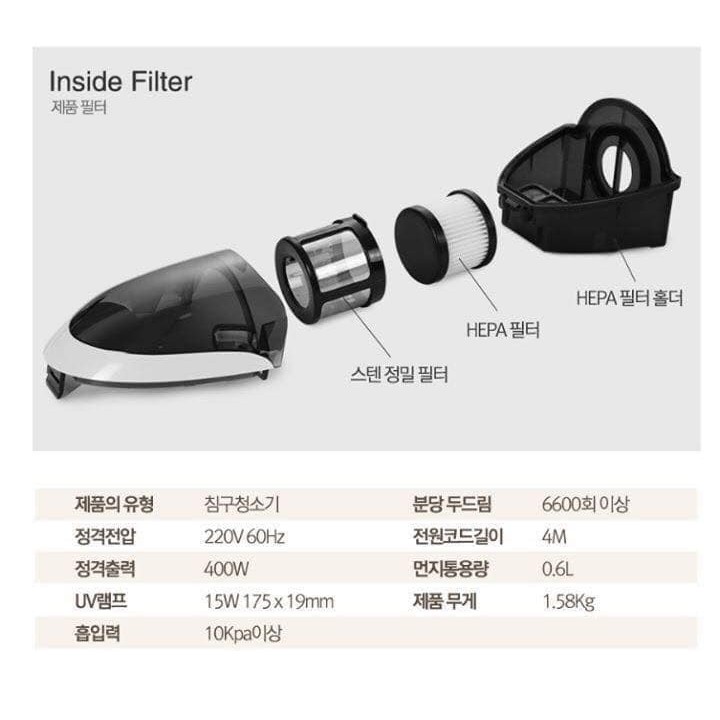 Lõi lọc giấy Hepa thay thế của máy hút bụi giường đệm Hons 2000 Hons 2100