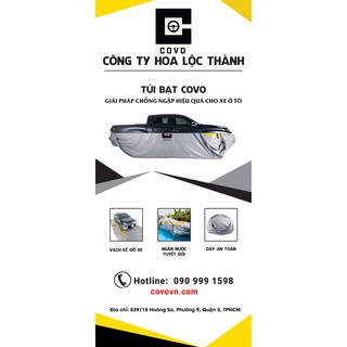 COVO BẠT CHỐNG NGẬP DÀNH CHO Ô TÔ SIZE L:SUV; BÁN TẢI,...