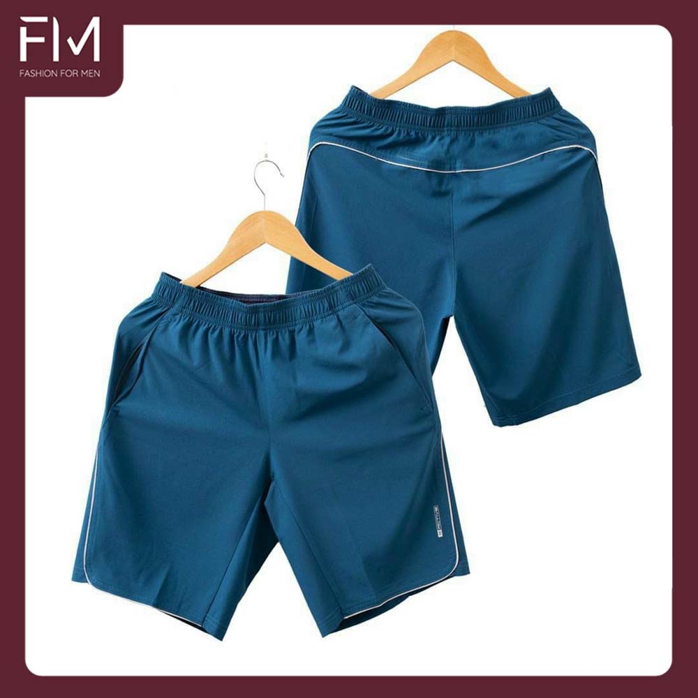 Quần short nam thể thao ba sọc cao cấp thoải mái, năng động, trẻ trung – FORMEN SHOP – FMHN008