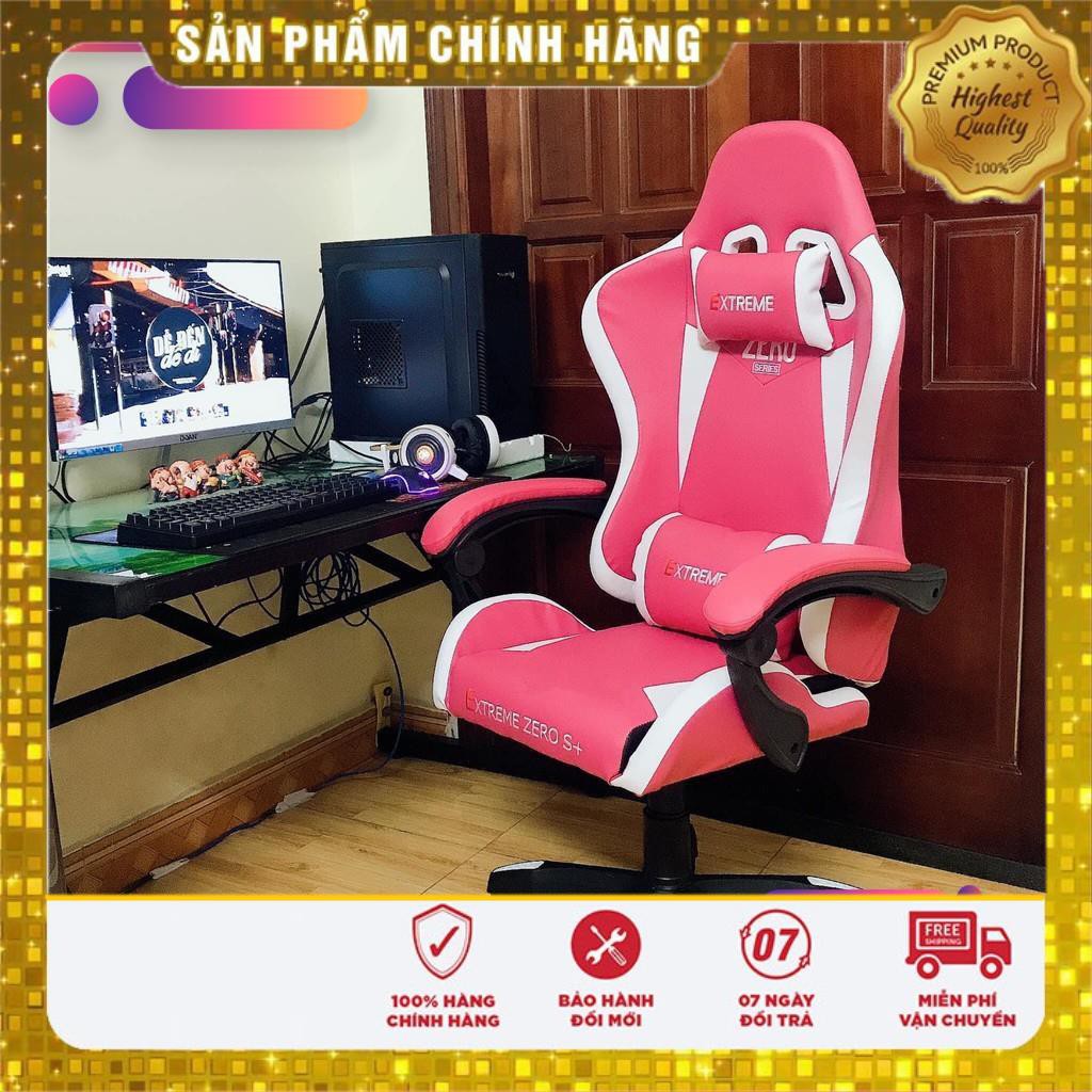 ghế zero hồng dành cho nữ - ghế gaming chính hãng.