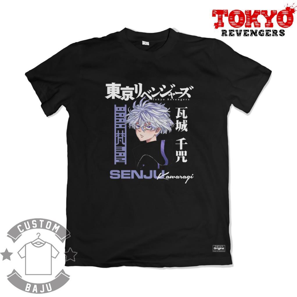 HOT🔥 Áo Phông Kawaragi Senju T-Shirt Brahman Anime Tokyo Revengers mẫu mới cực chât