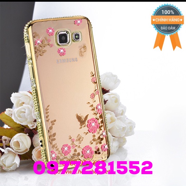 Ốp Sam sung A7(2016) Viền Đính đá
