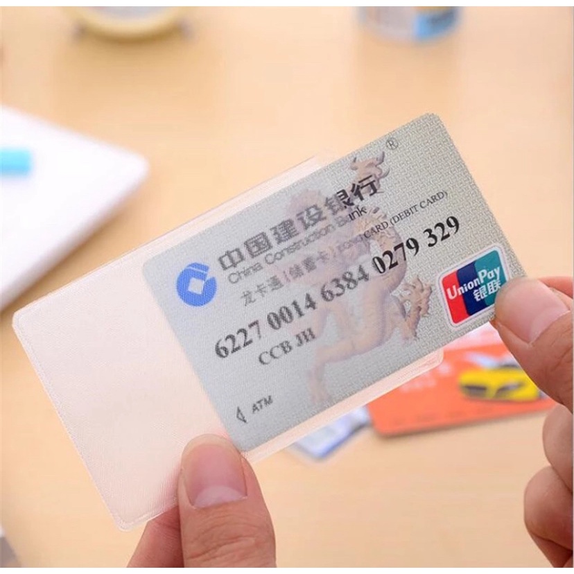 Vỏ bọc thẻ ngân hàng chống nước,túi bọc thẻ chống nước
