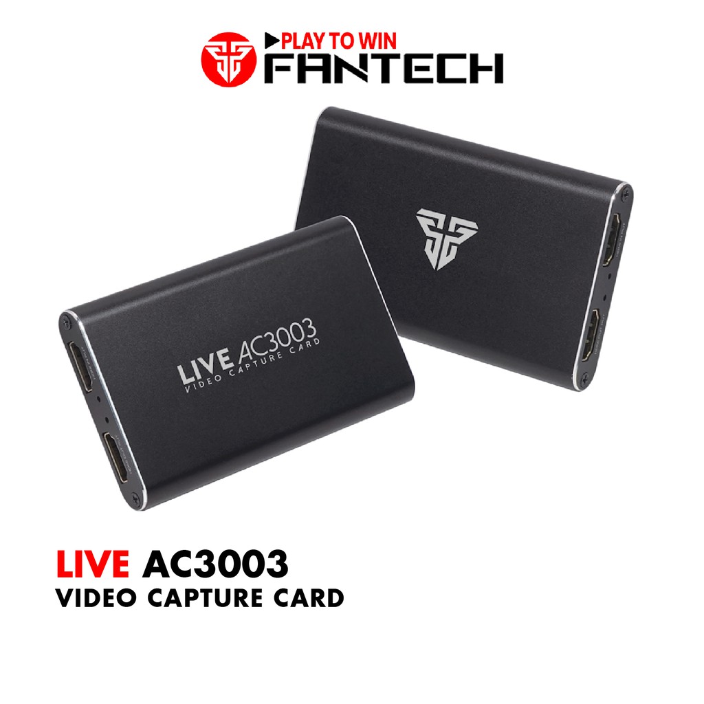 Card Ghi Hình Livestream FANTECH AC3003 LIVE Hỗ Trợ Ghi Hình Full HD 1080p/60fps Cực Nét - Hành Chính Hãng