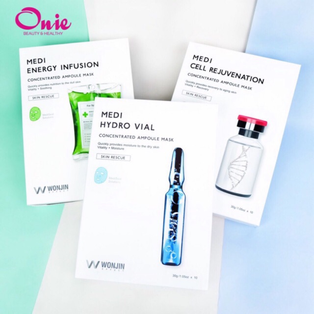 COMBO 10 MIẾNG MẶT NẠ WONJIN HÀN QUỐC