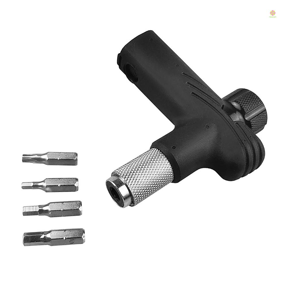 Cờ Lê Mô Men Xoắn Hình Chữ T 4/5/6Nm Có Thể Điều Chỉnh Cho Xe Đạp