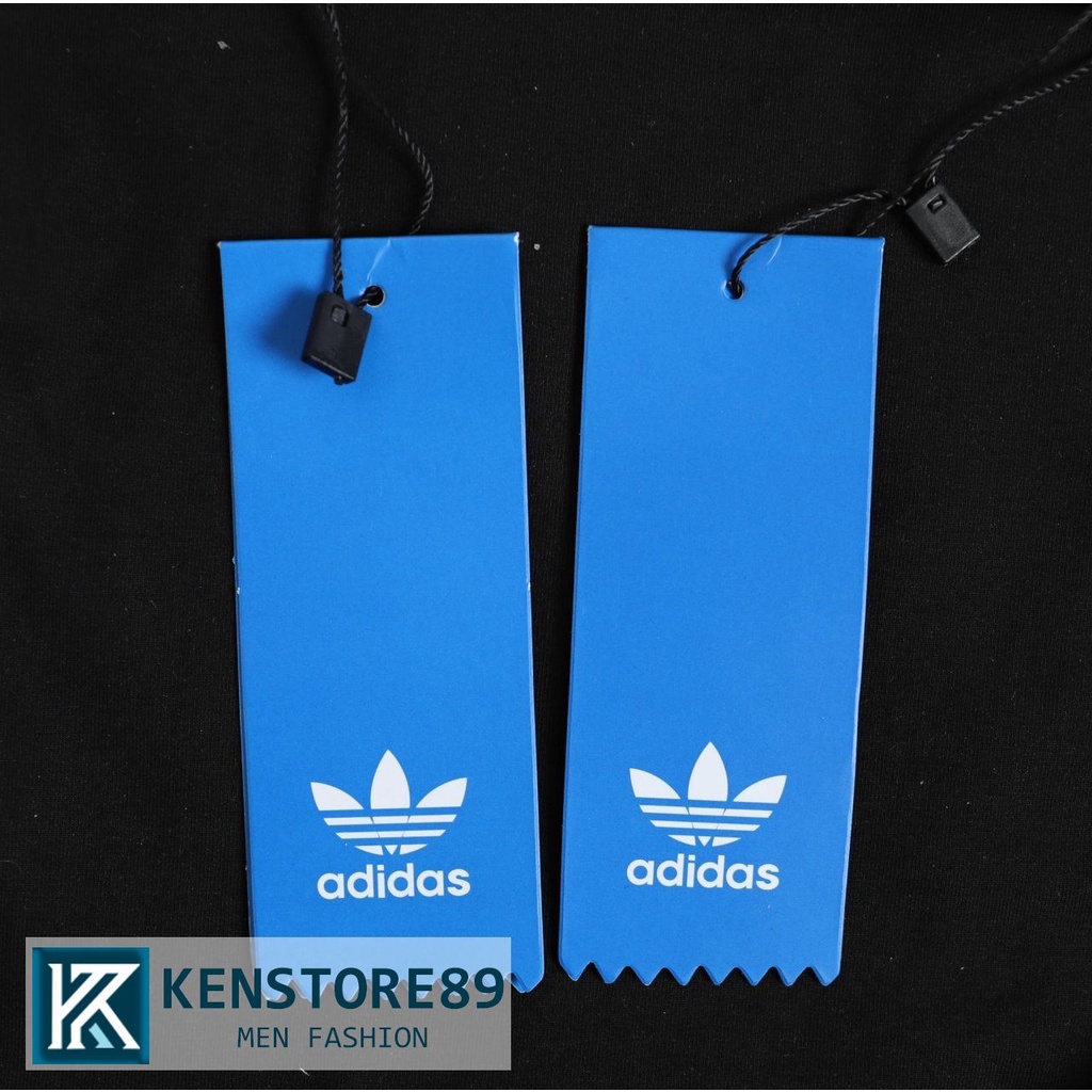 Áo Thun Nam Cổ Tròn Adidas004 Phối Tay Ngắn Cotton 100% KENSTORE89 ATK004