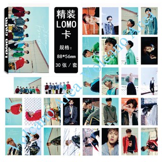Hộp Lomo Card - Monsta X Shine Forever- có nhiều mẫu Kpop