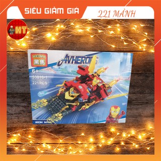 Đồ chơi xếp hình lego avenger hero ironman người sắt 221 mảnh
