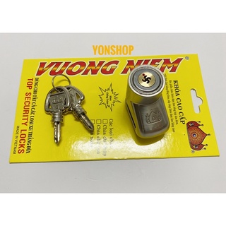 Khoá đĩa xe máy chìa xoắn cao cấp hiệu vuong niem
