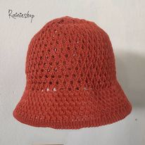 Nón bucket đan dây handmade