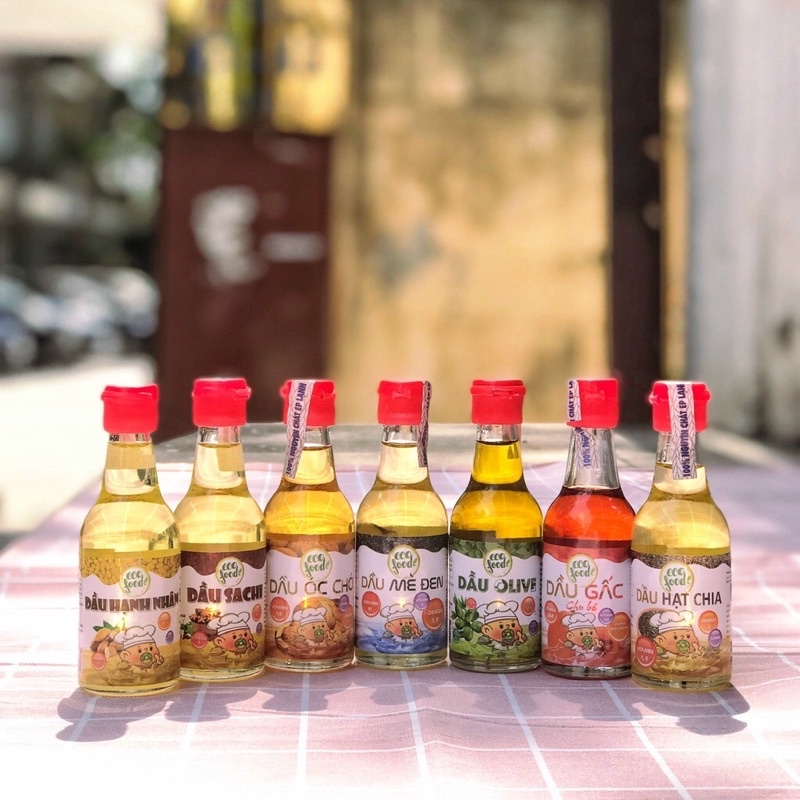 Dầu Ăn Dặm Cho Bé ECOFOOD Date 2025 Cho Trẻ Trên 6 Tháng Tuổi ,Giúp Bổ Não,Tăng Chiều Cao Cho Bé,Dung Tích 60ml và 150ml