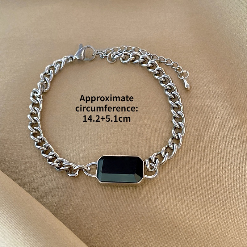 Vòng Tay Đính Đá Phong Cách hip hop Sang Trọng