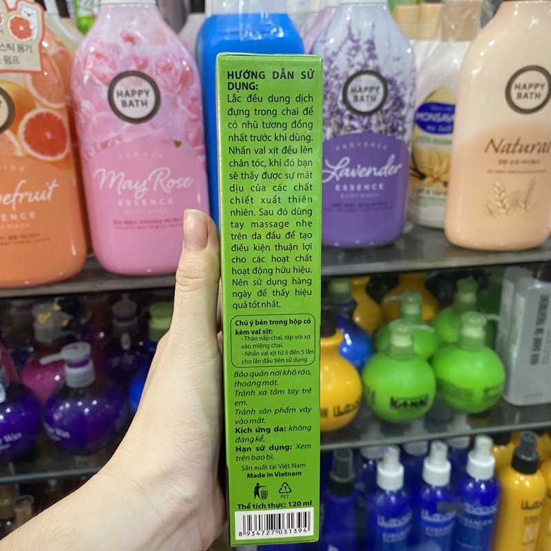 Lotion dưỡng tóc tinh dầu bưởi Thorakao 120ml