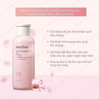 Set Dưỡng Innisfree Hoa Anh Đào