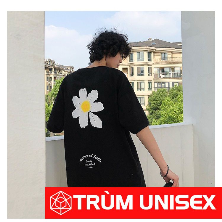 Áo Thun Nam Tay Lỡ form rộng Stee DAISY FLOWER Unisex | BigBuy360 - bigbuy360.vn