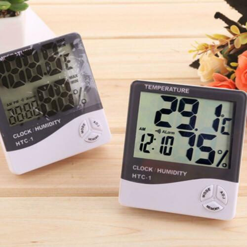 Đồng Hồ Đo Nhiệt Độ Độ Ẩm Màn Hình LCD Kỹ Thuật Số 18*13*4cm B6D6