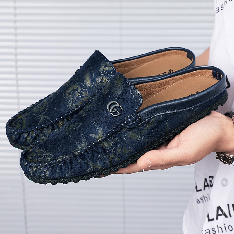Giày Lười Hở Ngón Chống Trượt Phong Cách Mới Cho Nam
