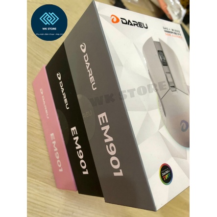 Chuột Gaming Dareu EM901 RGB Wireless - Chính hãng